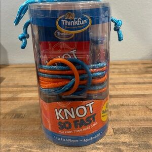 ThinkFun ~ Knot So Fast Knot-Tying Race Game ~ Unopened